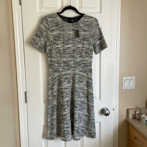 RW&CO tweed flare dress